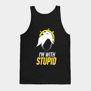 im with stupid mercy Tank Top